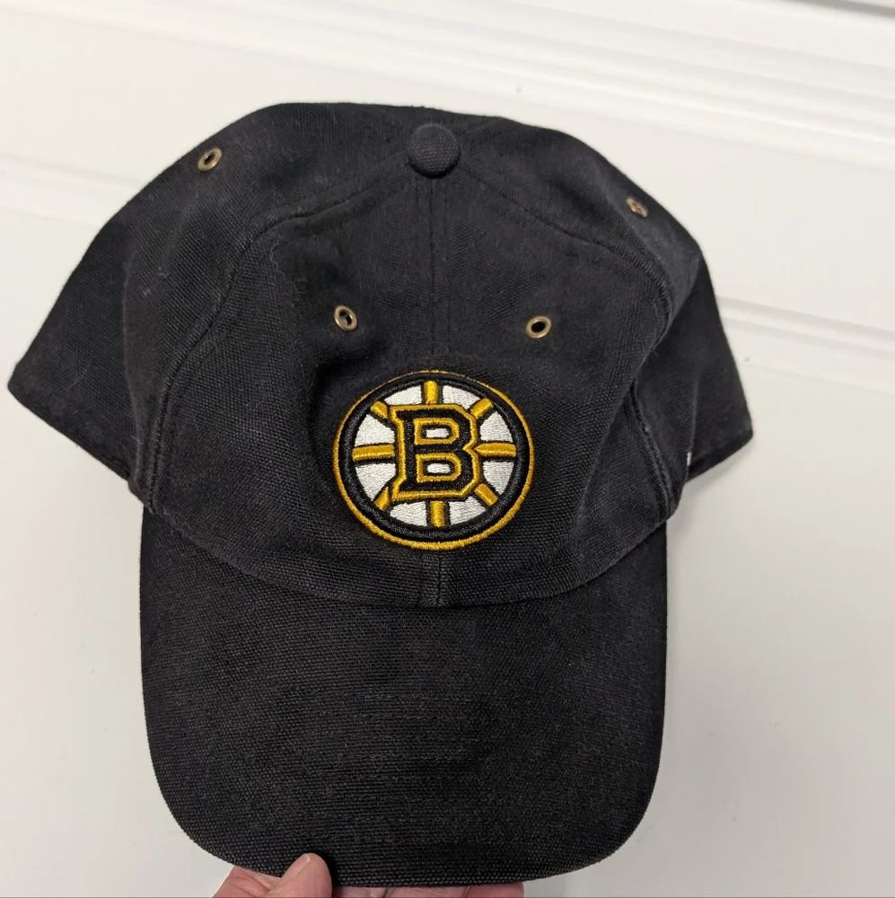 Carhartt Boston Bruins NHL Black and Gold Cap with Embroidered Logo
